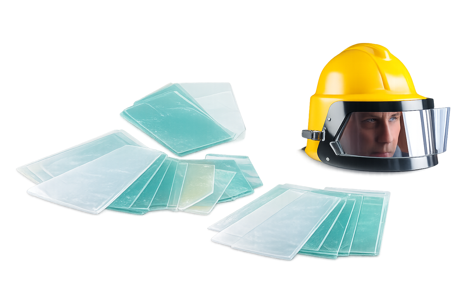 Sandblasting Helmet Replacement Visor