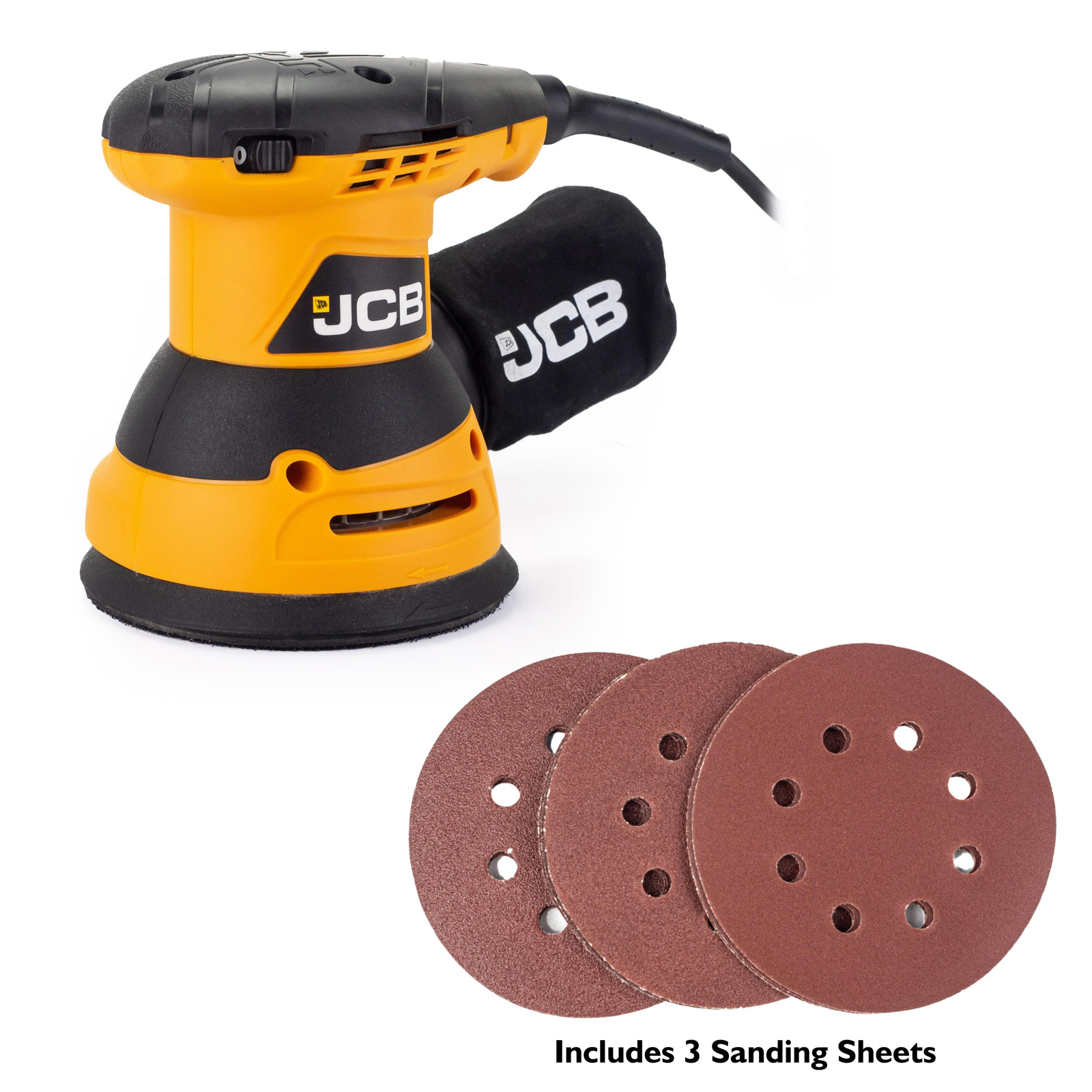 JCB random orbital sander
