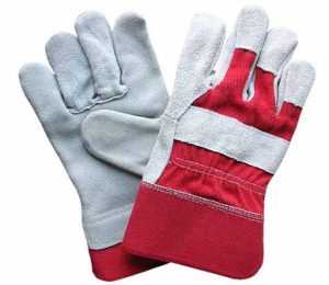 Leather Safety Work Gloves